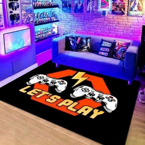 Tapis de Chambre | Gamer Manette jeu - Tapinna® Coloré / Rectangulaire / 40x60cm