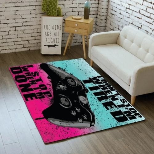 Tapis de Chambre | Gamer Manette Jeu - Tapinna® Coloré / Rectangulaire / 40x60cm