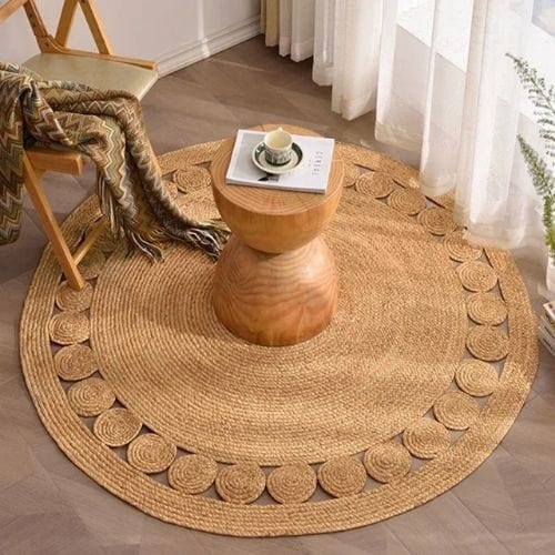 Tapis de Chambre | Moderne Tressé Main - Tapinna®