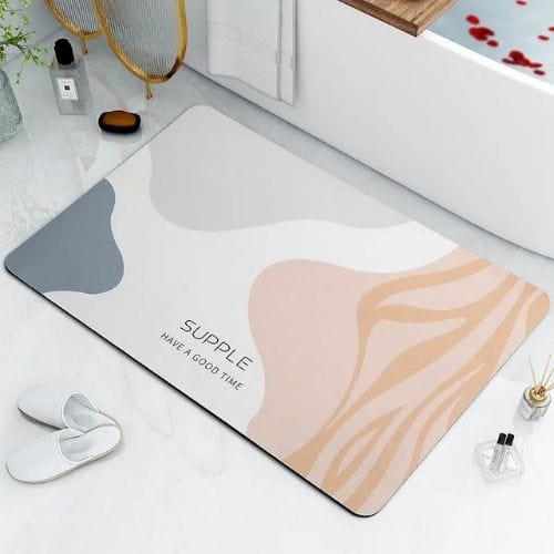 Tapis de Douche | Bohème - Tapinna® Coloré / Rectangulaire / 40x60cm