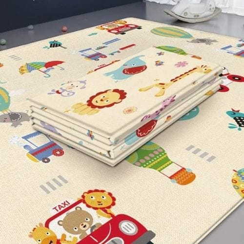 Tapis de Jeu | Pliable Dessin Animé Enfant - Tapinna® Coloré / Rectangulaire / 180x100cm