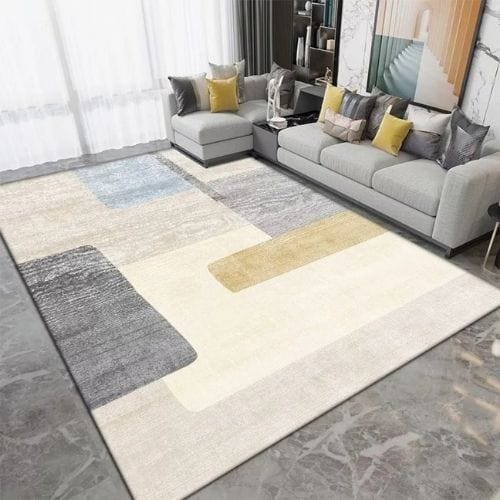 Tapis de Salon | Kilim Moderne Rayure - Tapinna® Coloré / Rectangulaire / 60x90cm (Paillasson)