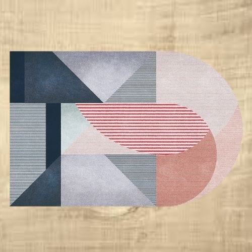 Tapis de Salon | Moderne Scandinave Luxe Poil Ras - Tapinna® Coloré / Irrégulier / 80x120cm