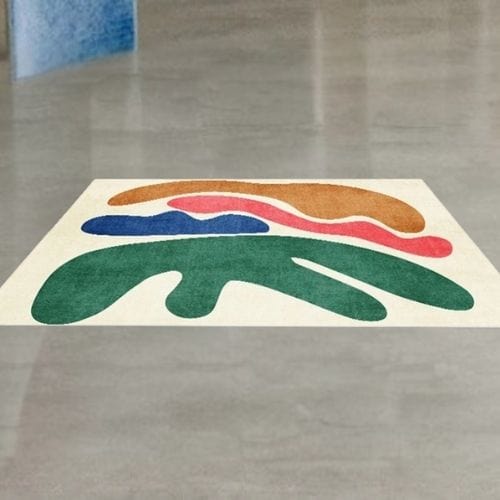 Tapis de Sol | Bohème - Tapinna® Coloré / Rectangulaire / 50x80cm