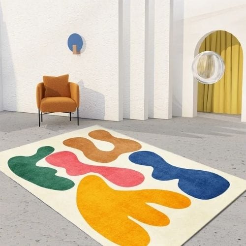 Tapis de Sol | Bohème - Tapinna® Coloré / Rectangulaire / 50x80cm