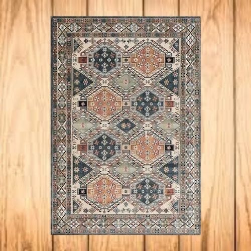 Tapis de Sol | Oriental Bohème Type Persan Rétro - Tapinna® Coloré / Rectangulaire / 40x60cm