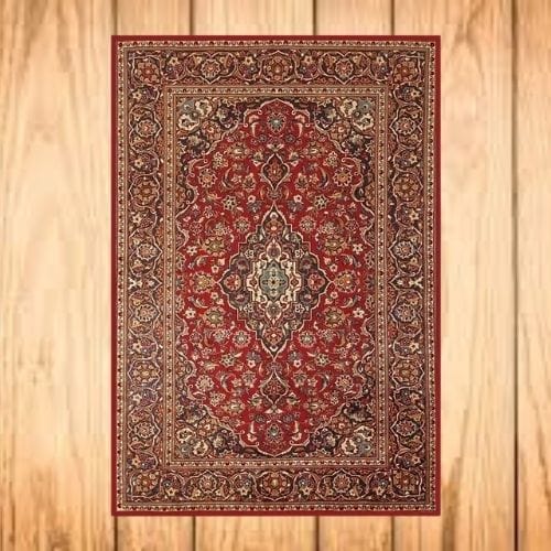 Tapis de Sol | Oriental Bohème Type Persan Rétro - Tapinna® Rouge / Rectangulaire / 40x60cm