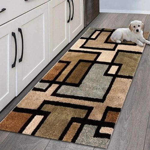 Tapis Salle à Manger | Poil Ras - Tapinna® Coloré / Rectangulaire / 40x60cm