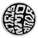 Tapis Rond Streetwear 