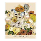 Tapis d'Entrée PVC Floral Découpable – Rose, Tournesol, Anémone 5