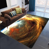 Tapis Rectangulaire Imprimé Galaxie et Nébuleuse 3D 19