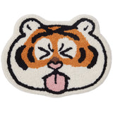 Tapis Forme Tigre Cartoon Fibres Fines – Chambre Enfant & Salon 5