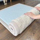 Tapis Rectangulaire Épais Anti-Chute Texture Relief – Salon & Chambre 3