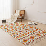 Tapis Ethnique Géométrique Style Bohème – Rectangulaire 2