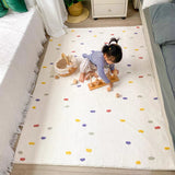 Tapis Enfant Non-tissé Doux Pois Colorés – 80×160 cm 2