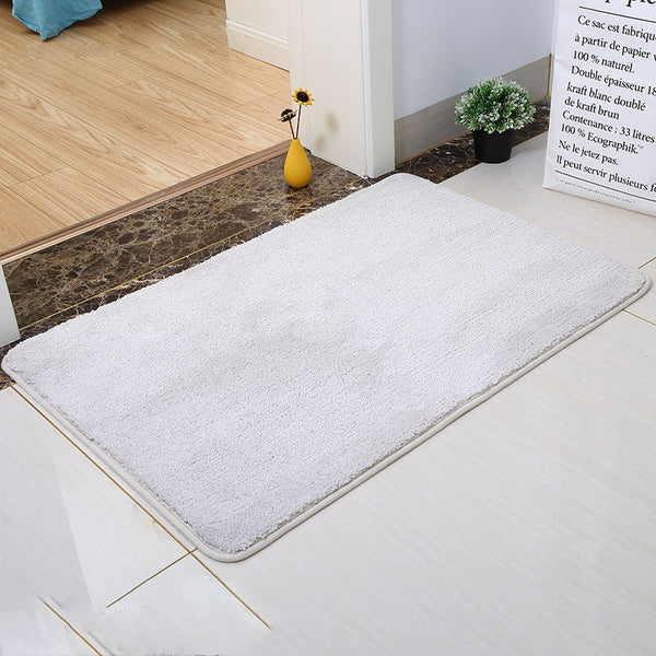 Tapis Rectangulaire Shaggy Uni Multicolore – Salon & Chambre