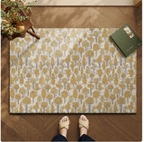 Tapis d'Entrée PVC Floral Antidérapant – Entrée & Salon 12