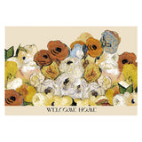 Tapis d'Entrée PVC Floral Découpable – Rose, Tournesol, Anémone 4