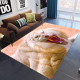 Tapis Rectangulaire Imprimé Galaxie et Nébuleuse 3D 3