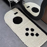 Tapis Forme Manette Rétro Floqué – Chambre Gamer & Salon 1