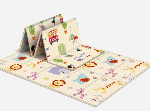 Tapis de Jeu Bébé Pliable Double Face – Éveil & Motricité