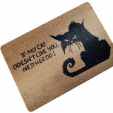 Paillasson Caoutchouc Motifs Chats Humoristiques – Entrée & Porte 14