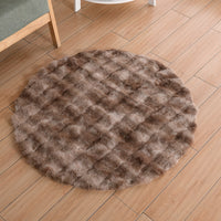 Velours bulles marron