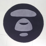 Tapis Rond Acrylique Motif Pop Art Cartoon – Chambre & Salon 11