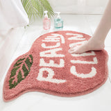 Tapis Forme Pêche Inscription Kawaii – Salle de Bain & Cuisine 2