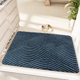Tapis d'Entrée Spirale Anneau de Fil – Vert, Gris, Kaki 1