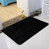 Tapis Rectangulaire Shaggy Uni Multicolore – Salon & Chambre 3