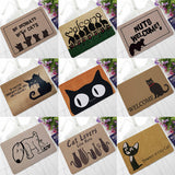 Paillasson Caoutchouc Motifs Chats Humoristiques – Entrée & Porte 15