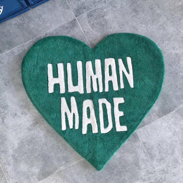 Tapis Cœur "Human Made" – Paillasson Original – Plusieurs Coloris