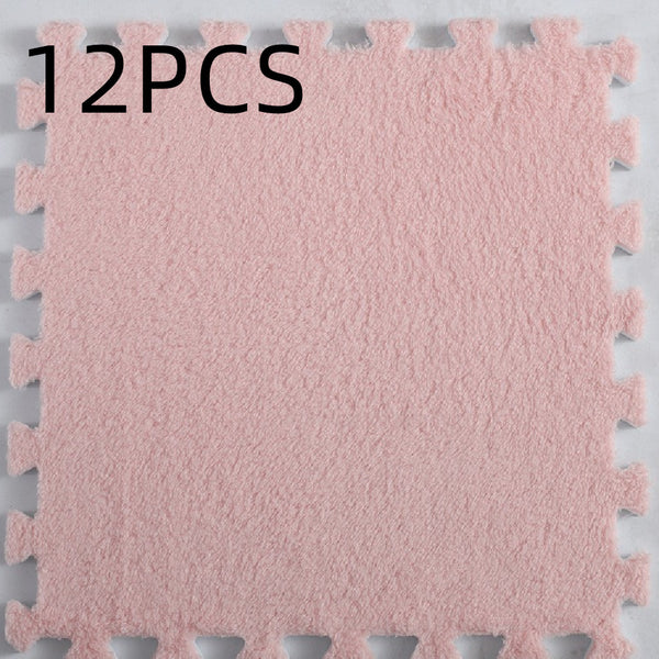 Dalles Puzzle Velours Uni Modulables – Chambre & Salon