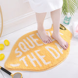 Tapis Forme Pêche Inscription Kawaii – Salle de Bain & Cuisine 7