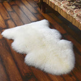 Tapis Peau de Mouton Blanc Naturel – Salon & Chambre 2