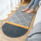 Tapis Ovale Tressé Rayures Colorées Pastel – Couloir & Salle de Bain 9