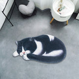 Tapis Forme Chat Antidérapant – Salle de Bain & Cuisine 1