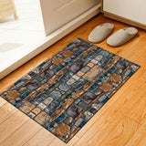 Tapis Patchwork Multicolore Géométrique Ethnique Runner Salon 9