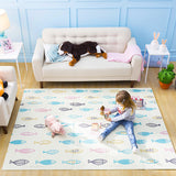 Tapis de Jeu Bébé Pliable XPE Imperméable Animaux Cartoon 2