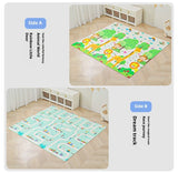 Tapis de Jeu Bébé Double Face Pliable Animaux – Chambre Bébé 10