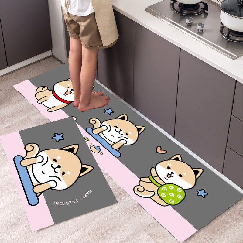Tapis de Cuisine Imprimé Manga Cartoon – Coloré et Ludique — Tapinna®
