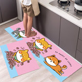 Tapis de Cuisine Imprimé Manga Cartoon – Coloré et Ludique 4