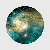 Tapis Rond Galaxie et Nébuleuse Imprimé – Multicolore 5