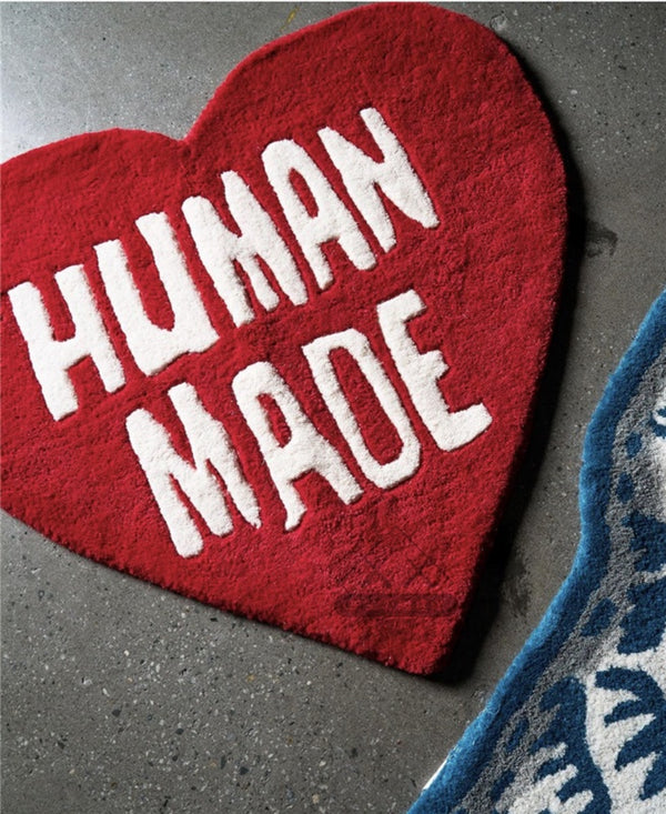 Tapis Cœur "Human Made" – Paillasson Original – Plusieurs Coloris