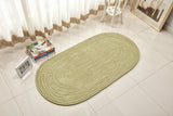 Tapis Ovale Tressé en Corde – Style Pastoral Naturel 7