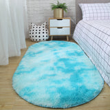 Tapis Ovale Shaggy Dégradé Doux – Chambre & Salon 1