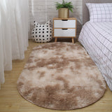 Tapis Ovale Shaggy Dégradé Doux – Chambre & Salon 6