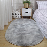 Tapis Ovale Shaggy Dégradé Doux – Chambre & Salon 7