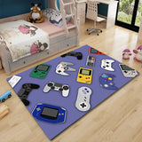 Tapis Rectangulaire Motif Gaming Jeux Vidéo – Chambre Enfant & Salon 3
